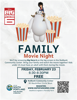 Family Movie Night event poster
